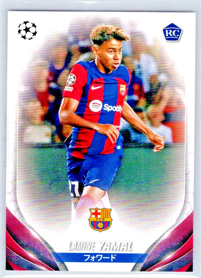2023-24 Topps Japan Edition Uefa Club Competitions - Lamine Yamal