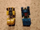 Lot Of Transformers Micromasters Dropshot & Wheel Blaze Mini Figures Loose