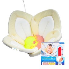 Blooming Baby ColorBloom Bath Seat for Sink - 33x33x1, Lotus Orange
