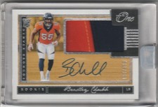 Bradley Chubb 2018 Panini One Rpa Rc On Card Auto (90/199)