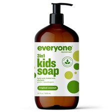 Everyone 3-in-1 Kids Soap, Body Wash, Bubble Bath, Shampoo, 32 Ounce Pack of...