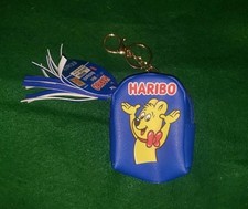 New HARIBO MINI BACKPACK KEY CHAIN GUMMY BEARS 3 INCHES X 4 INCHES- No Candy