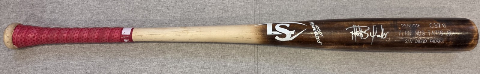 2017 Fernando Tatis Jr. Signed Auto Rookie Era Game Used GU LVS Bat PSA 8.5 LOA