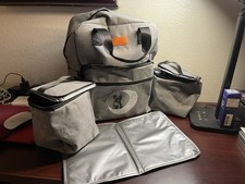 Dog Pet Travel Bag Supply Backpack Traveling Organizer