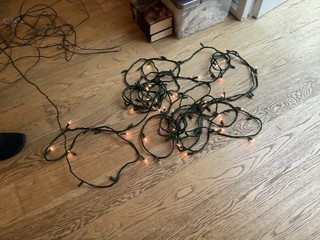 100 Lights For Indoor Or Outdoor can Be Fixed Or Flickering