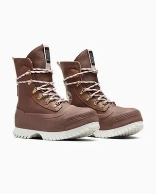 Chuck Taylor All Star Lugged 2.0 CC X-Hi Waterproof Boots Women s Brown Sz 10