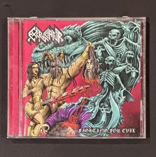 Excruciator Fighting For Evil Used CD VG Thrash Speed Metal