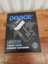 350W International Travel Adapter 220V to 110V Power Voltage Converter, US UK EU