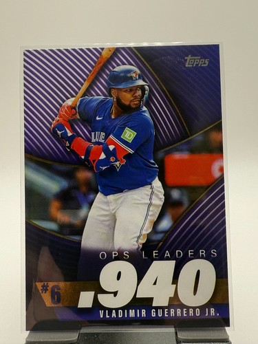 Vladimir Guerrero Jr. #OPS-6 2025 Topps OPS Best card