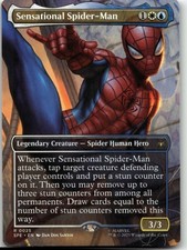 MTG: Sensational Spider-Man Borderless - R Normal 025