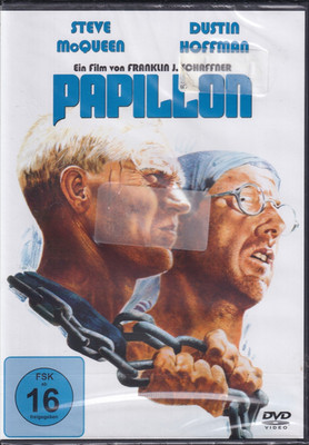 Papillon (1973) [DVD] Steve McQueen Dustin Hoffman | Abenteuer Kultfilm NEU OVP