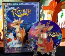 Rudolph The Red-Nosed Reindeer Animated Kids Movie Holograpic [Tested]