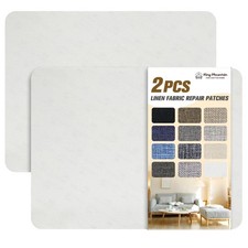 Fine Linen Repair Patches, Self-Adhesive Linen Fabric Patches, 8X11 inch 2 PC...