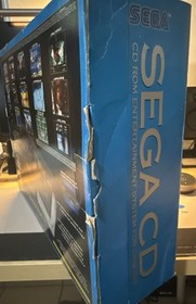 Sega CD Video Game System Console BOX, GAME, MANUAL AND INSERTS ONLY