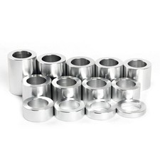 25mm Rad Achsenabstandshalter Wheel Spacers f&uuml;r Harley Softail Dyna Touring FLHT
