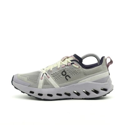 On Damen Cloudstratus Sneaker EU 42 Creme/Lila/Grau 3WE10102149