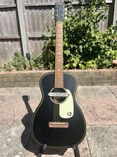 Gretsch G9520E Gin Rickey Electro-Acoustic Guitar Smokestack Black