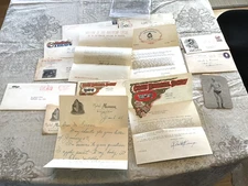 Lot VINTAGE CIRCUS EPHEMERA-Tickets-LETTERS-AUTOGRAPHS-ETC.