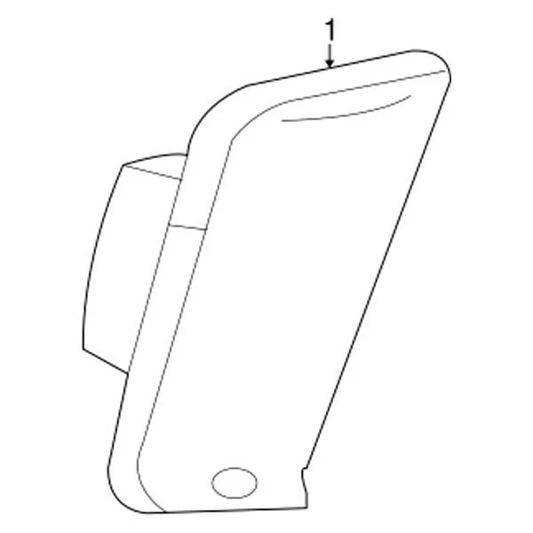 For Jeep Liberty 2005-2007 Mopar Driver Side Replacement Side Marker Light Foto 2 de 2