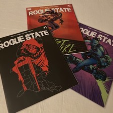 NM ?? Rogue State #1-3 ?? Complete Run / Set BLACK MASK STUDIOS 2022 Cvr A #2 #3