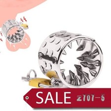Heavy Duty Male Ball Stretcher Scrotum Delay Ejaculation Time Slave Pointed Pain