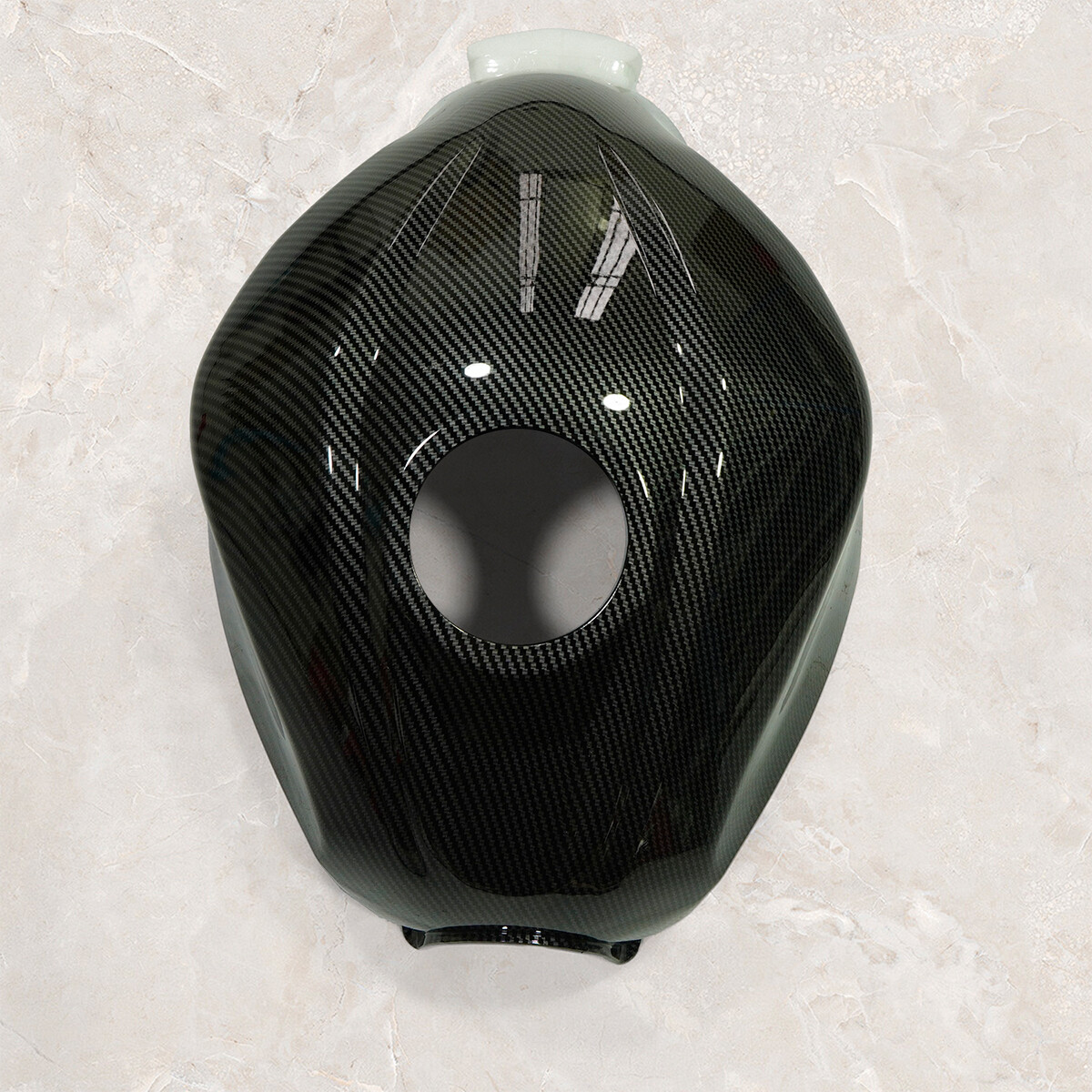 Fuel Gas Tank Cover Cowl Carbon Fiber Painted For Kawasaki Ninja 300 2013-2017