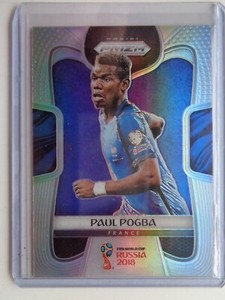 2018 Panini Prizm World Cup Soccer Paul Pogba Silver Prizm