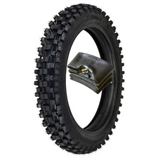 Rear 90/100-16 Tire & 3.25-16 Inner Tube for 50cc-250cc CRF125/150 Dirt Pit Bike