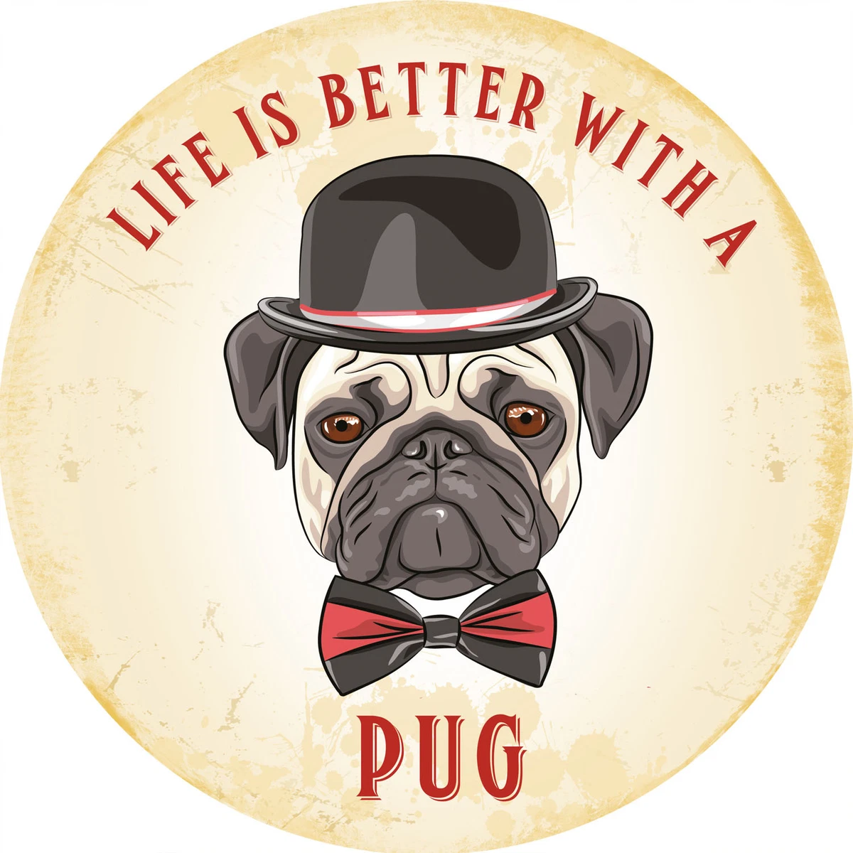 Pug hotsell life hat