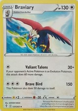 137/203 BRAVIARY | UNCOMMON | EVOLVING SKIES POKEMON CARD