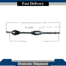 Front Right CV Axle Joint For 07-12 Nissan Sentra 2.5L 08-13 Rogue 2WD w/ CVT