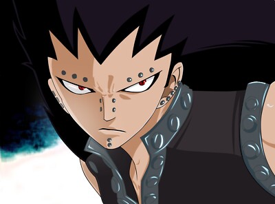 Anime fairy tail gajeel redfox red CCG Gaming Mat Desk