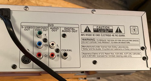 Sylvania DVD & VCR SSD803 For Parts Or Repair Turns On - Picture 3 of 15