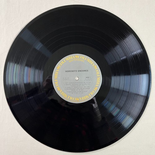 VLADIMIR HOROWITZ Horowitz Encores 1978 Vinyl LP Columbia M 35118 - VG+ - Picture 3 of 4