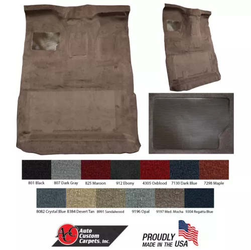 1987-97 Ford F-150 F-250 F-350 Extended Cab Carpet - SEE DESCRIPTION FOR FITMENT