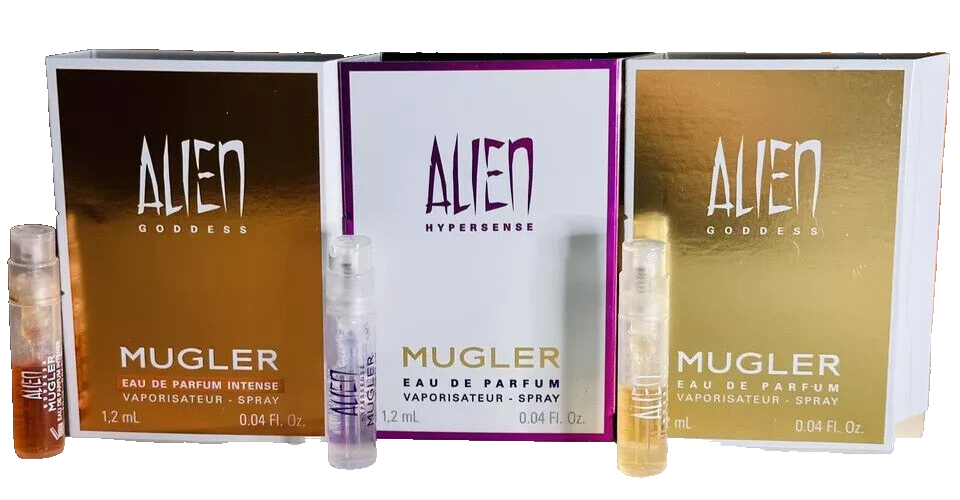 Alien Hypersense, Alien Goddess Intense, Alien by MUGLER 3 pcs set ...