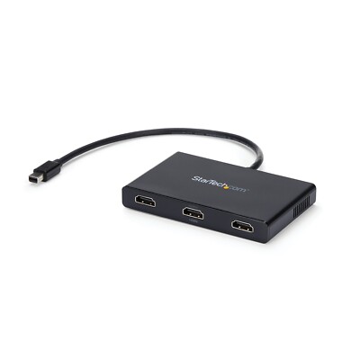 3-Port Multi Monitor Adapter - DisplayPort 1.2 to 3x HDMI MST Hub ...