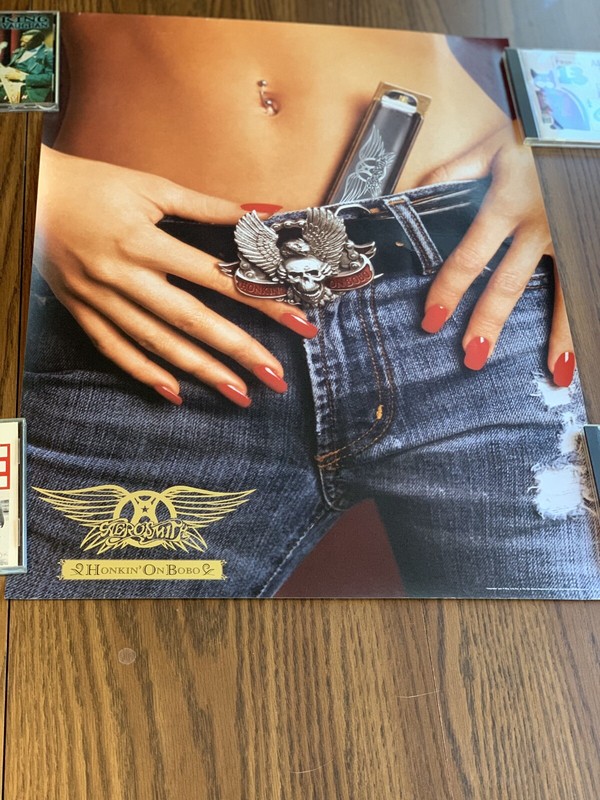 Aerosmith 2004 Honkin’ On Bobo Promo Poster Steven Joe Brad Tom Joey