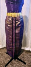 Thai Cambodian Traditional Skirt for Wedding Wrap Skirt Adjustable Size
