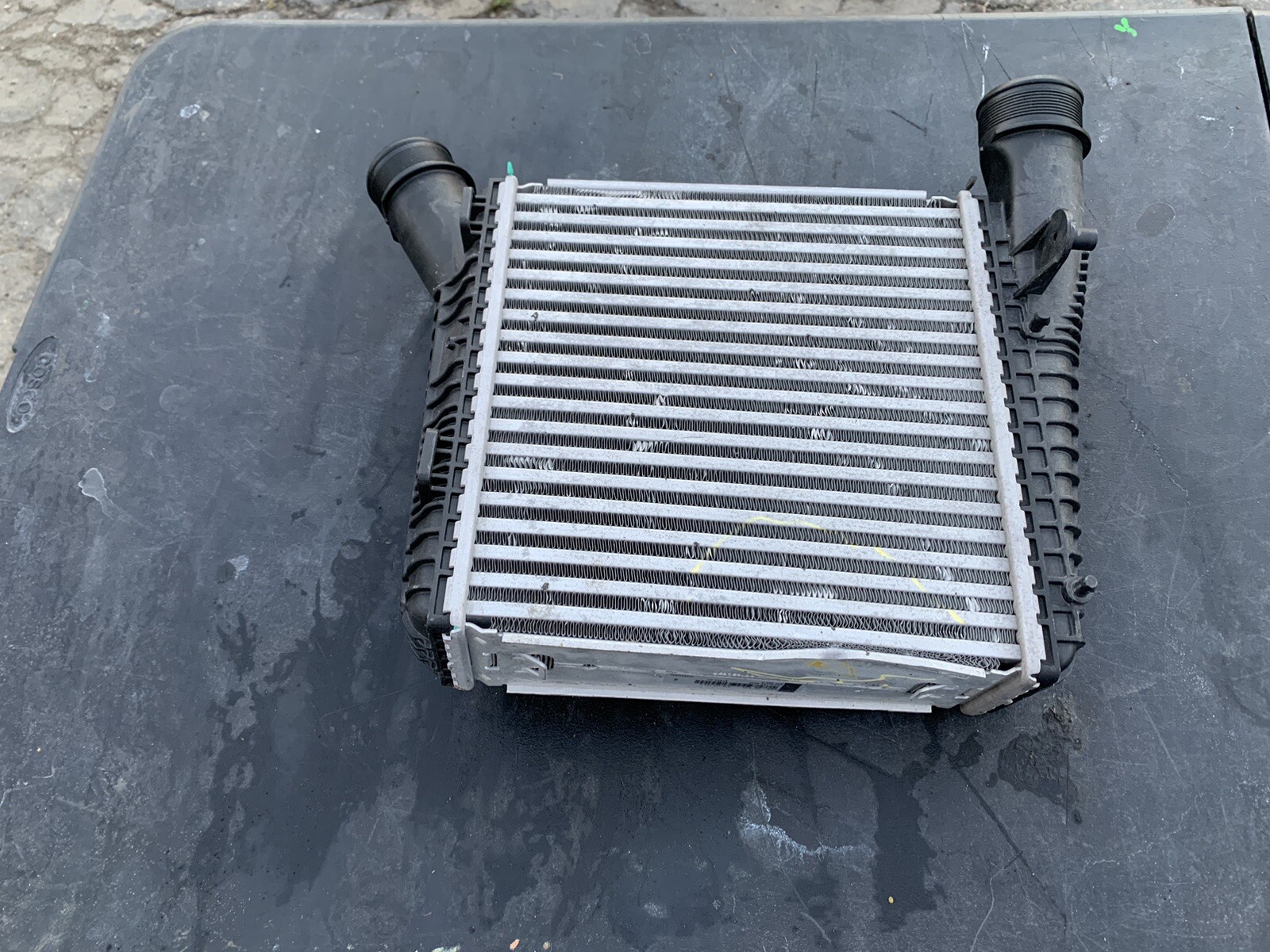 19-22 BENTLEY CONTINENTAL GT ENGINE MOTOR SIDE AIR INTERCOOLER RADIATOR OEM