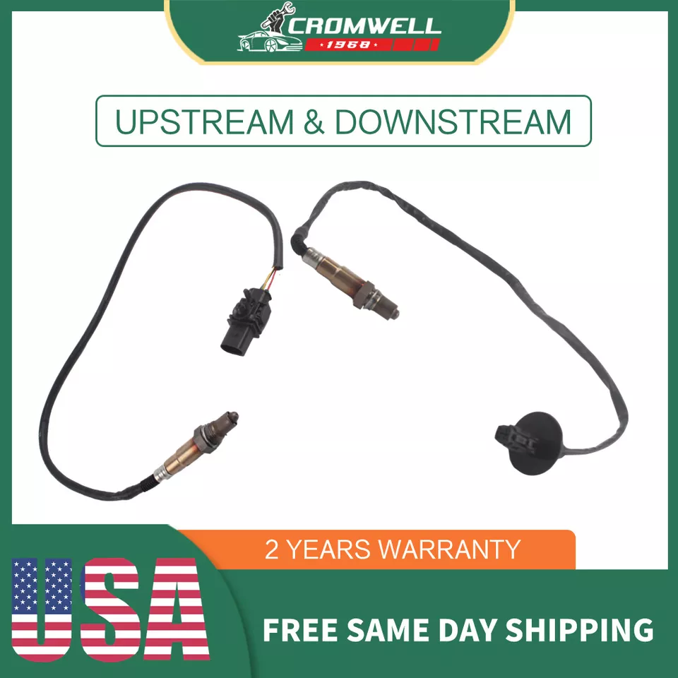 Sensores de oxígeno lambda O2 aguas arriba y aguas abajo para Hyundai Elantra cupé 13 2 piezas Foto 3 de 4