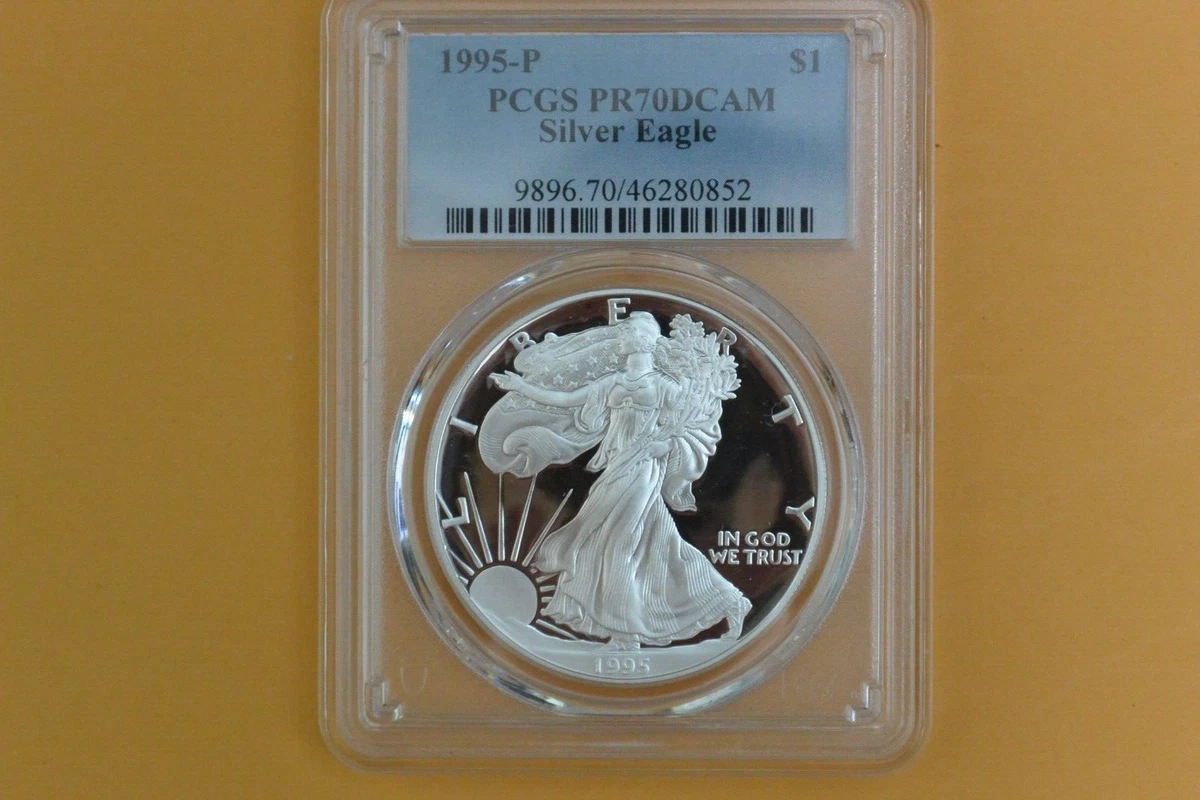 American Eagle PR 70 Graded 1995 Silver Bullion Coins for sale | eBay