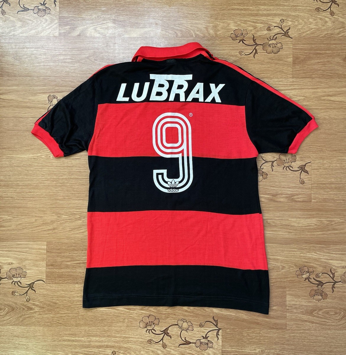 Adidas Flamengo 1985-1990 Rare Vintage Home football T shirt