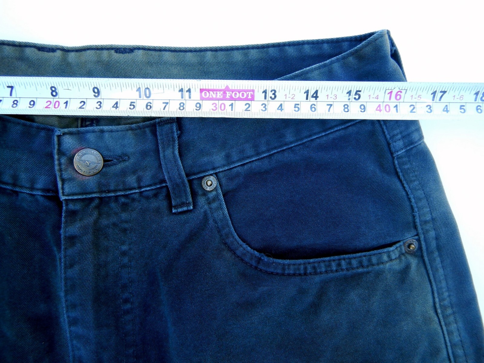 RM Williams Men's Vintage Moleskin Pants Jeans Size… Gem