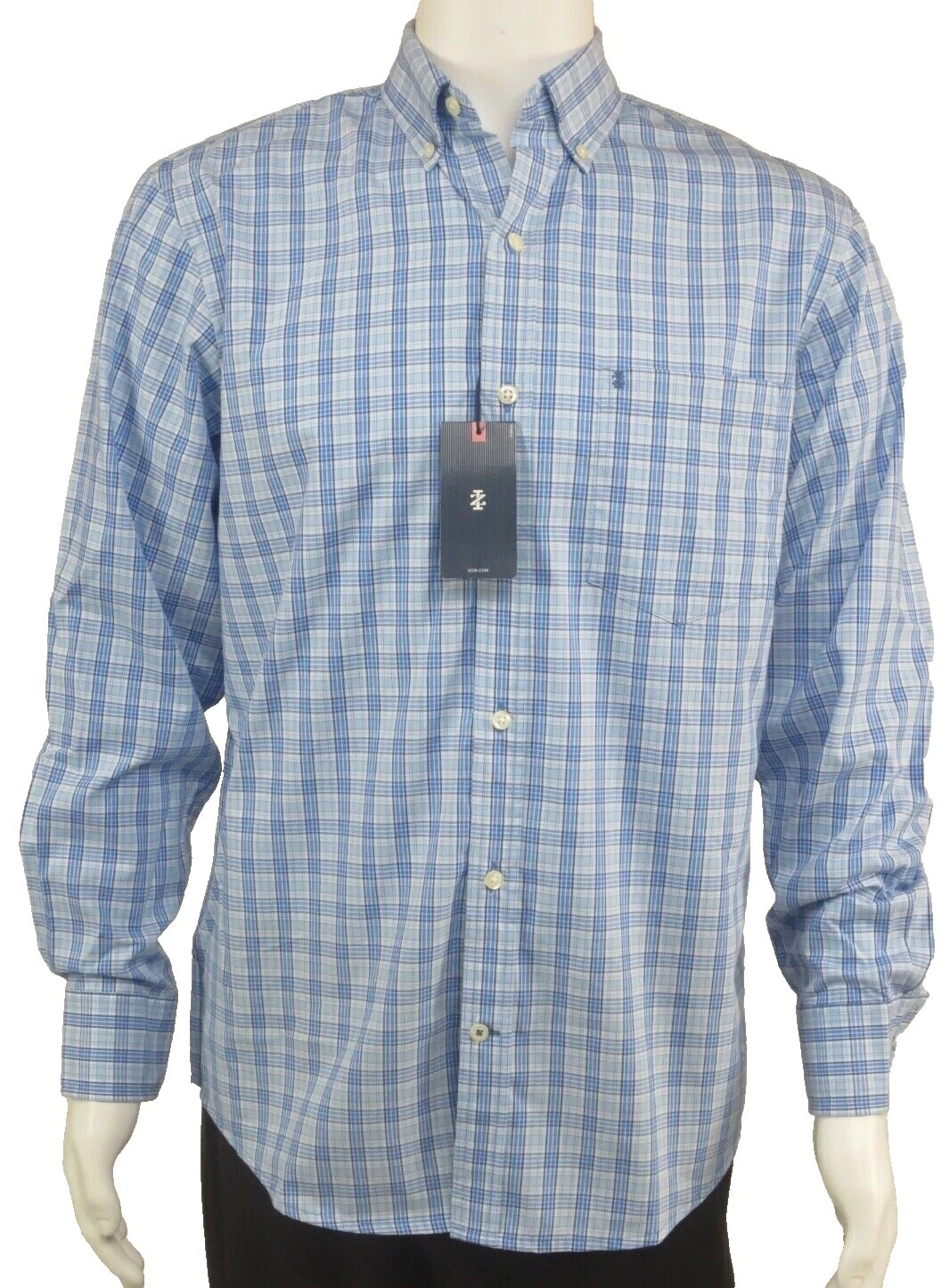 Workwear Regular Size Casual Button-Down Shirts for Men