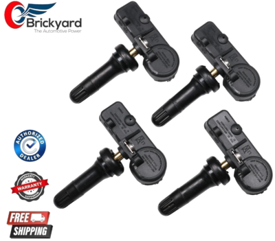 #ad New 4pcs OEM Specs TPMS Tire Pressure Monitoring Sensors For Chevy GMC 13586335 $35.00