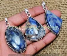 NEW SALE ! Botswana Agate Gemstone Ethnic Handmade 10pcs Pendant Lots