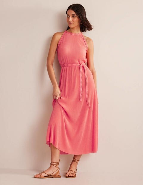 boden pink maxi dress Buy Boden Pink Maya Kimono Jersey Maxi Dress from Next USA