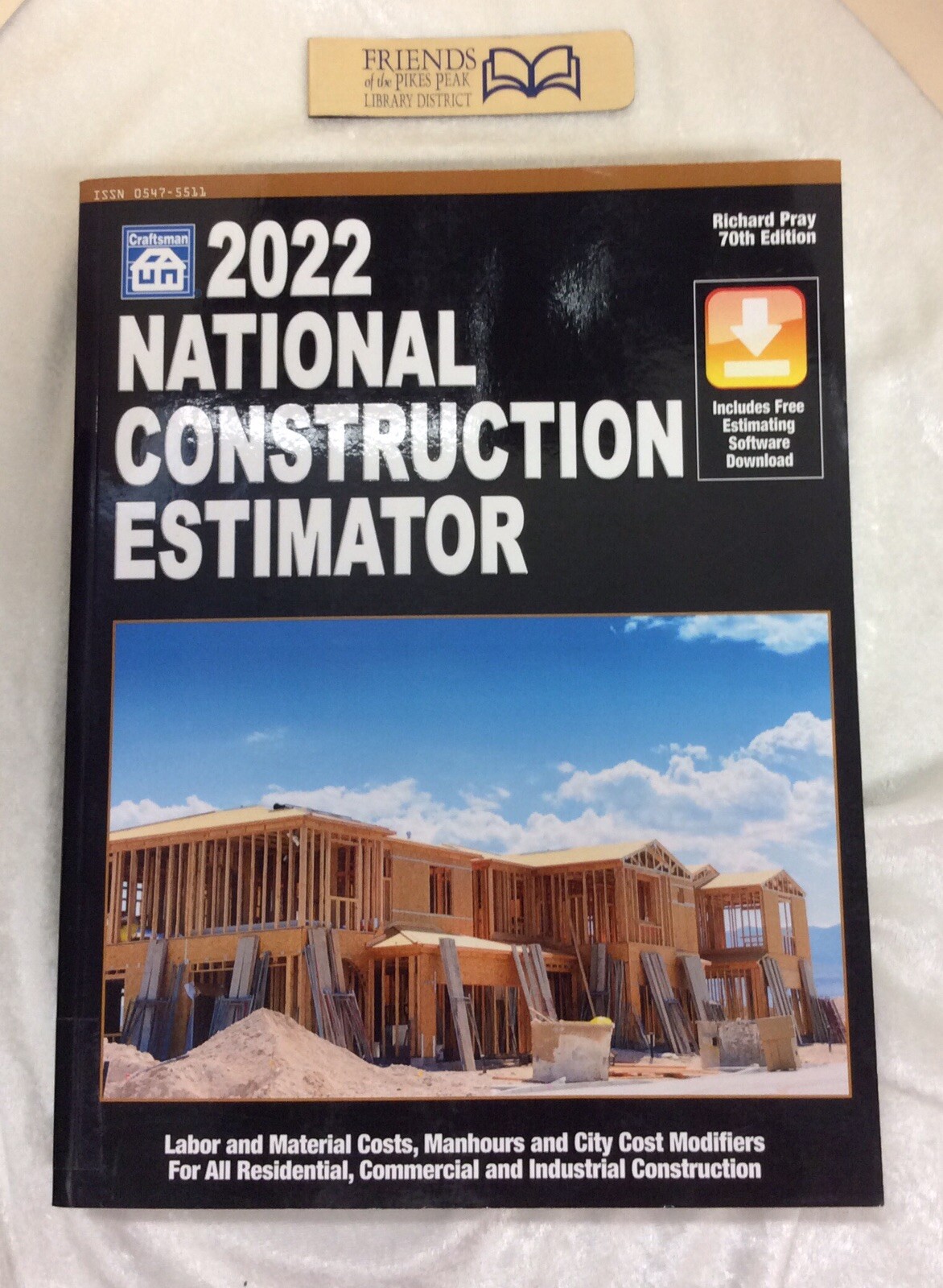 2022 NATIONAL CONSTRUCTION ESTIMATOR, NO SOFTWARE, Ex-library  non-circulating | eBay