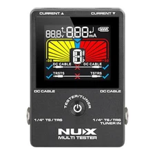NUX NMT-1 Multi-Tester Rechargeable Patch and Power Cable Tester and Tuner